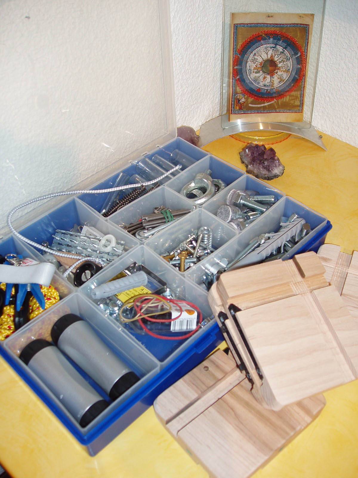 Ständiger Wechsel von Materialien & Werkstoffen